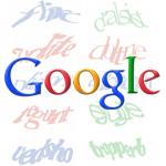 Google logo and CAPTCHAS