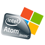 Intel - Microsoft logo