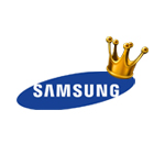 Samsung with crown