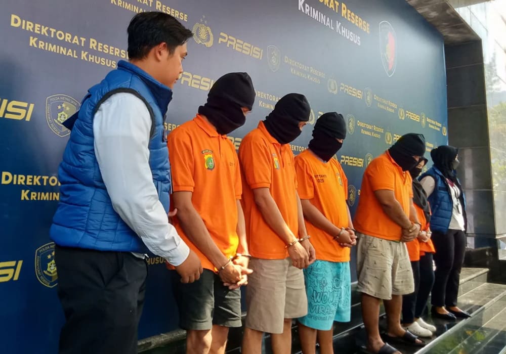 Five people have been arrested in connection with the
