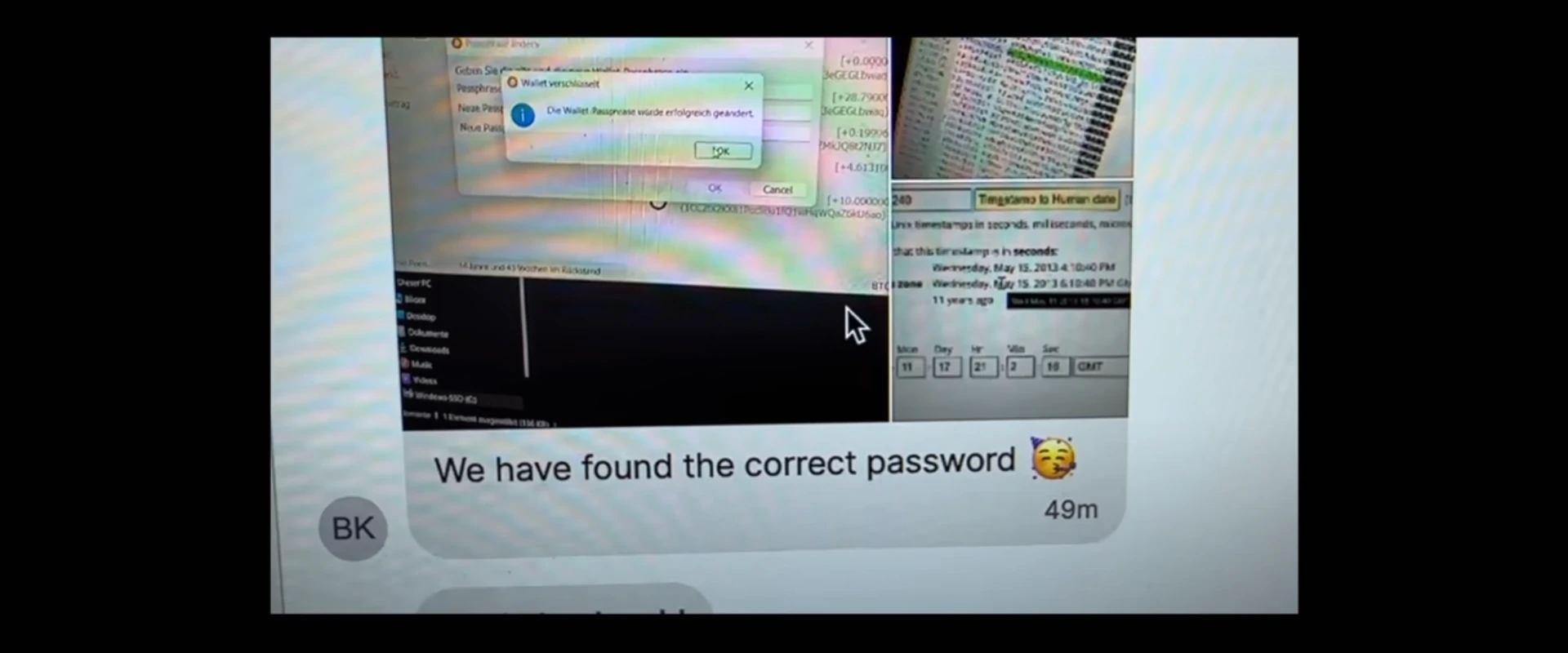 Hacked a $3 million Bitcoin wallet