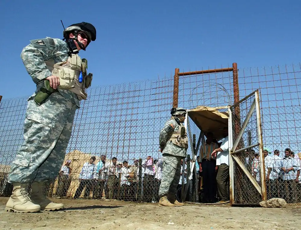 The Abu Ghraib prison