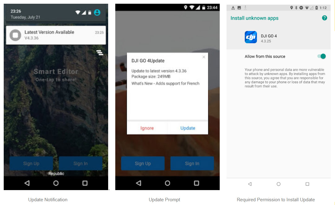 DJI Go 4 for Android