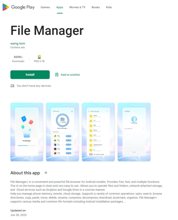 File Manager