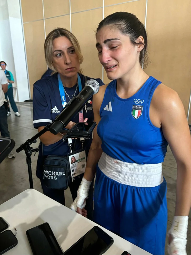 Angela Carini, Imane Khelif