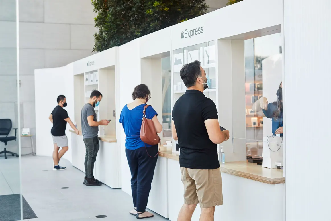 Apple Express storefronts