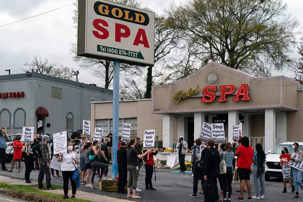 Spa shooting in Atlanta, anti-Asian