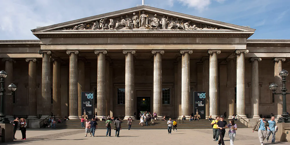 The British Museum in London