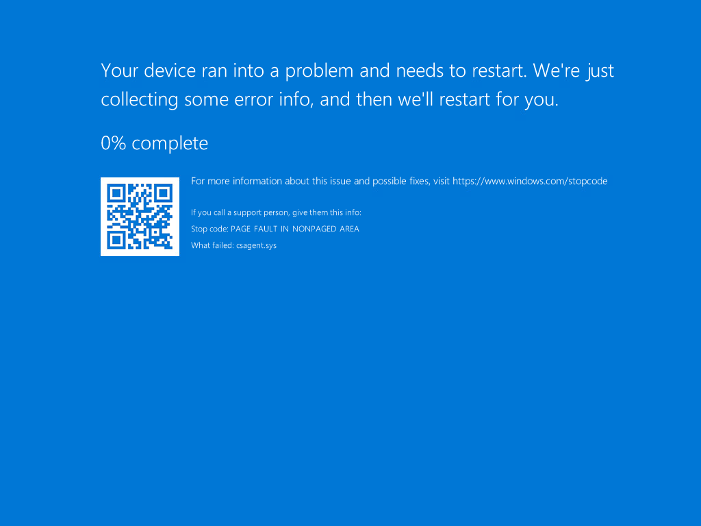 CrowdStrike, BSOD