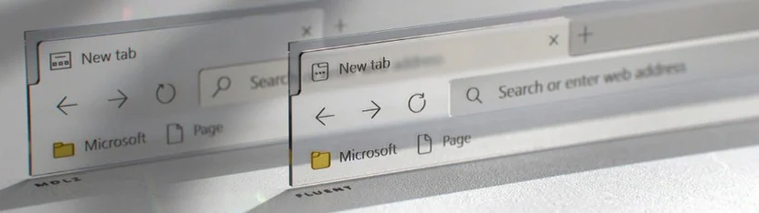 Edge redesigned icons