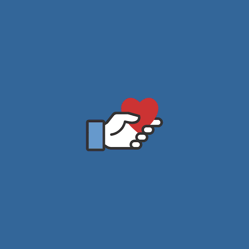 Facebook hand