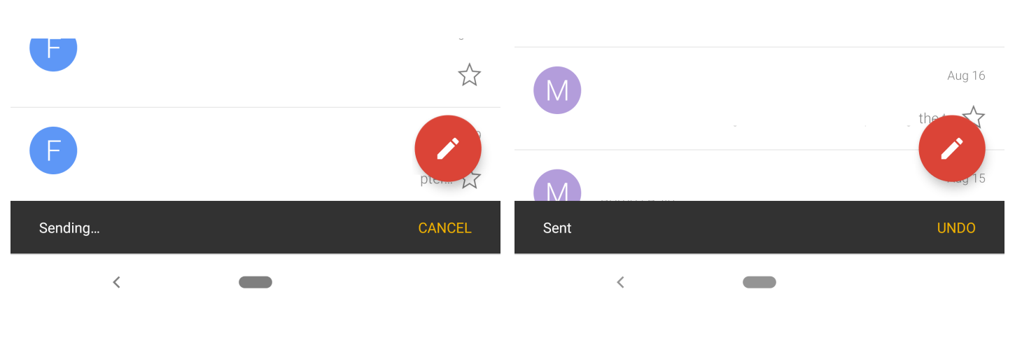 Gmail - sending, sent