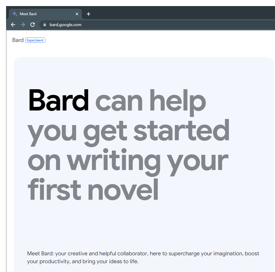 Google Bard