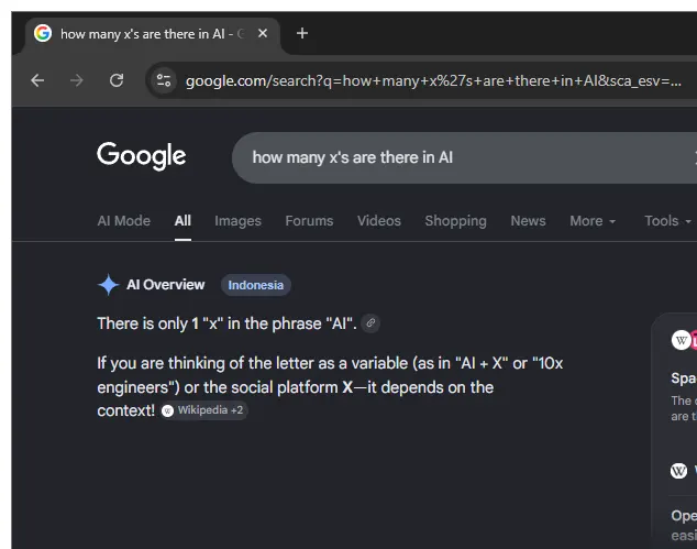 Google fail