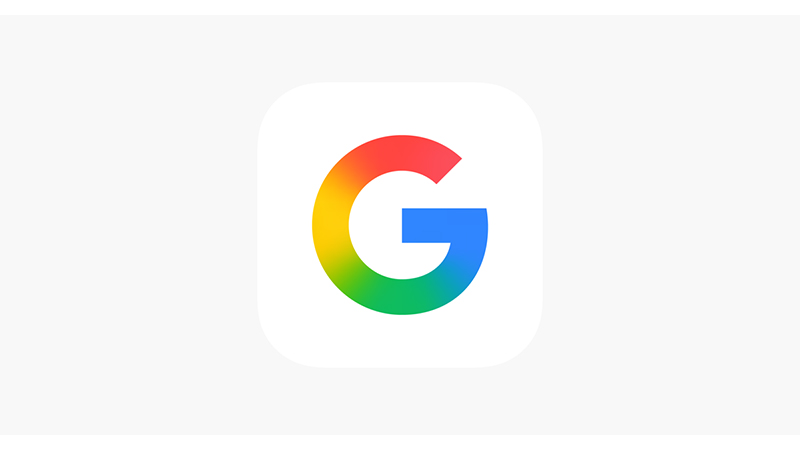 Google logo gradient, G