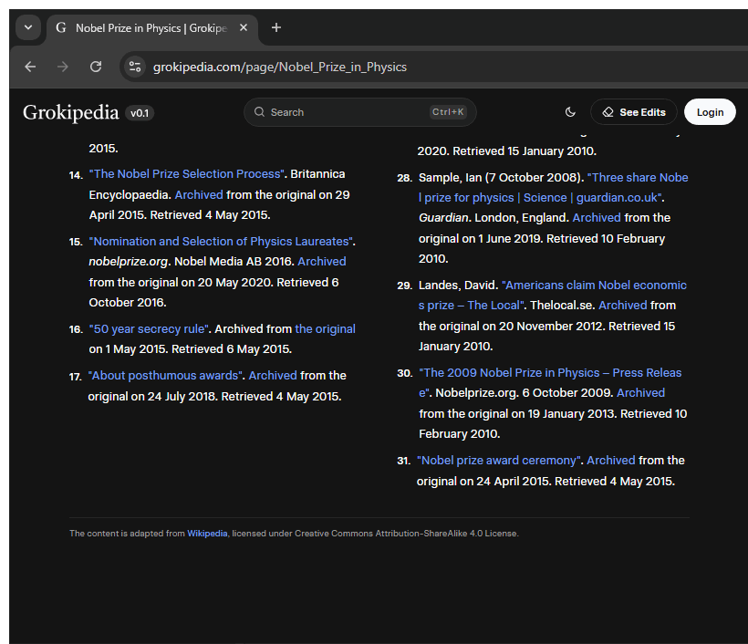Grokipedia