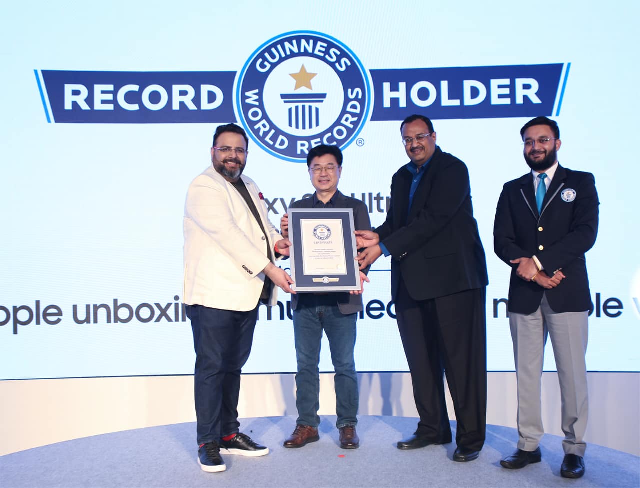 Samsung's Guinness World Records for the