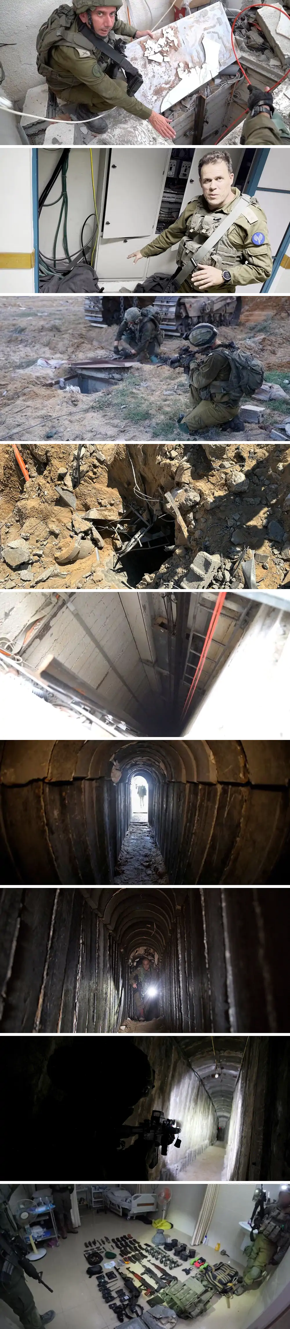 Hamas tunnels.
