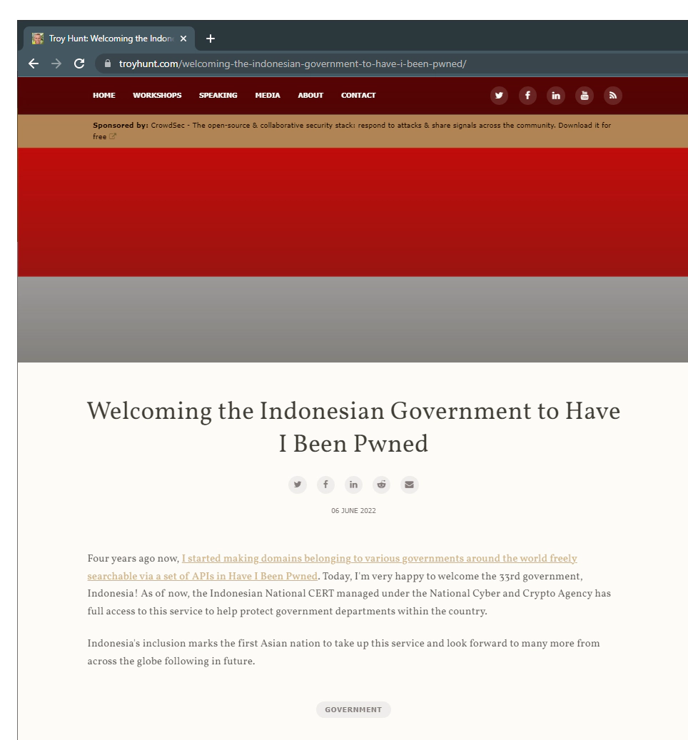 HIBP Indonesia.