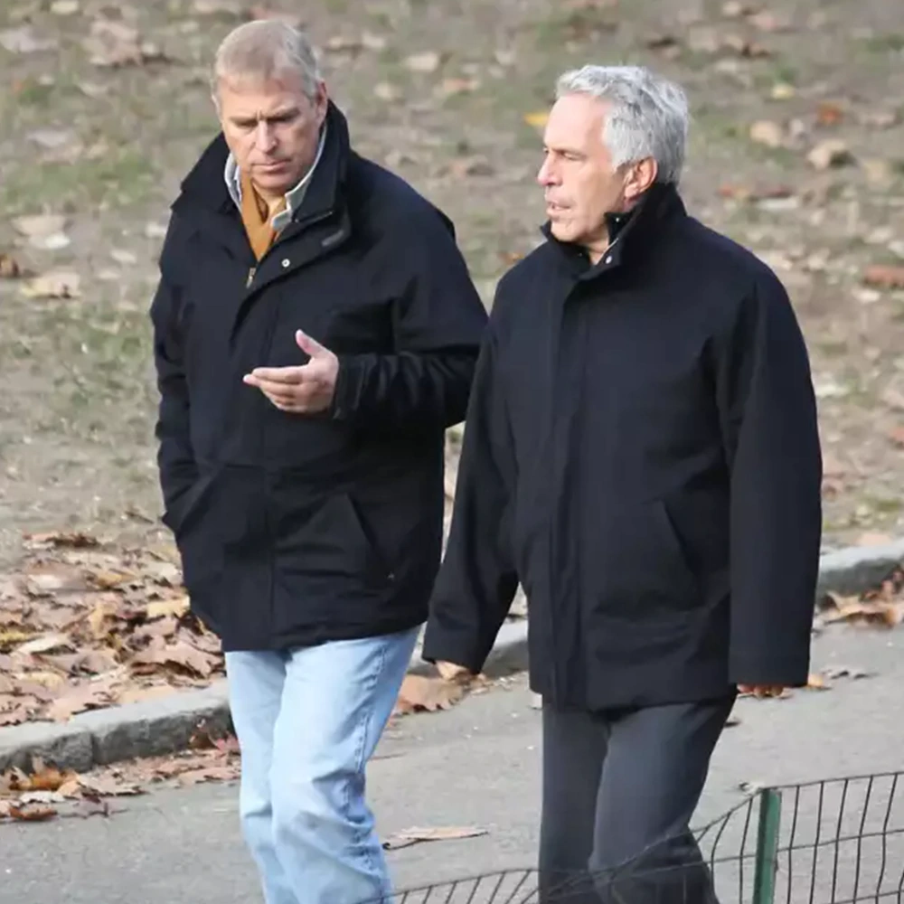 Jeffrey Epstein and Prince Andrew.