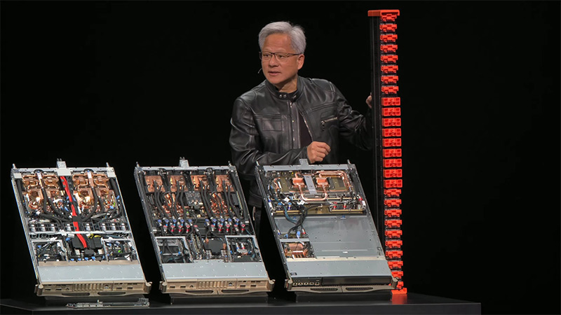Jensen Huang, NVLink Spine