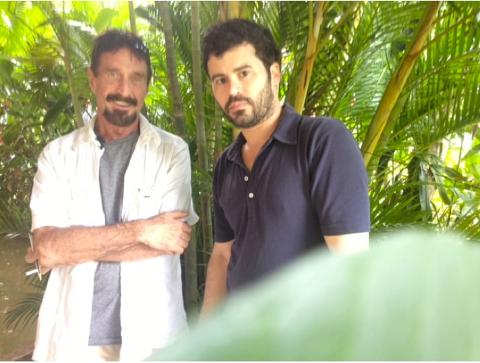 John McAfee, Guatemala.