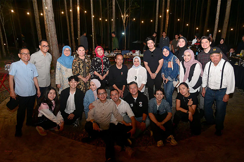 Jokowi, influencers