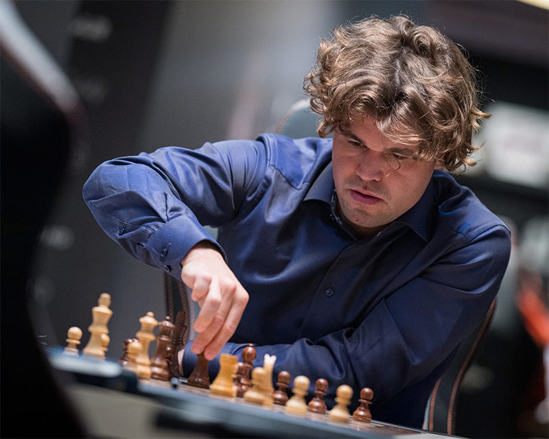 Magnus Carlsen.