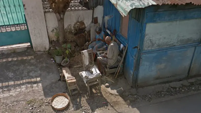 Mbah Karto and Mbah Warsini