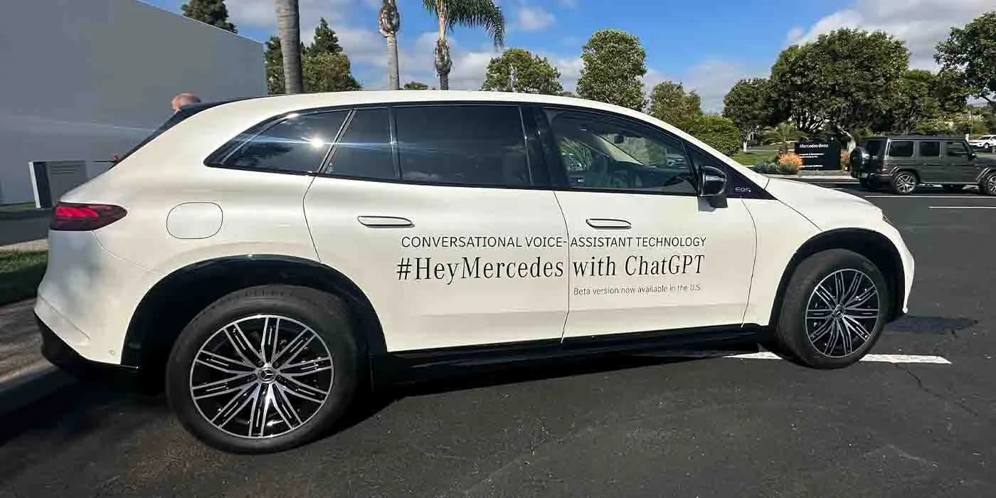 Mercedes-Benz with ChatGPT