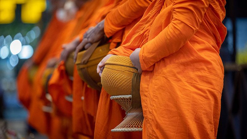 Thai monks.