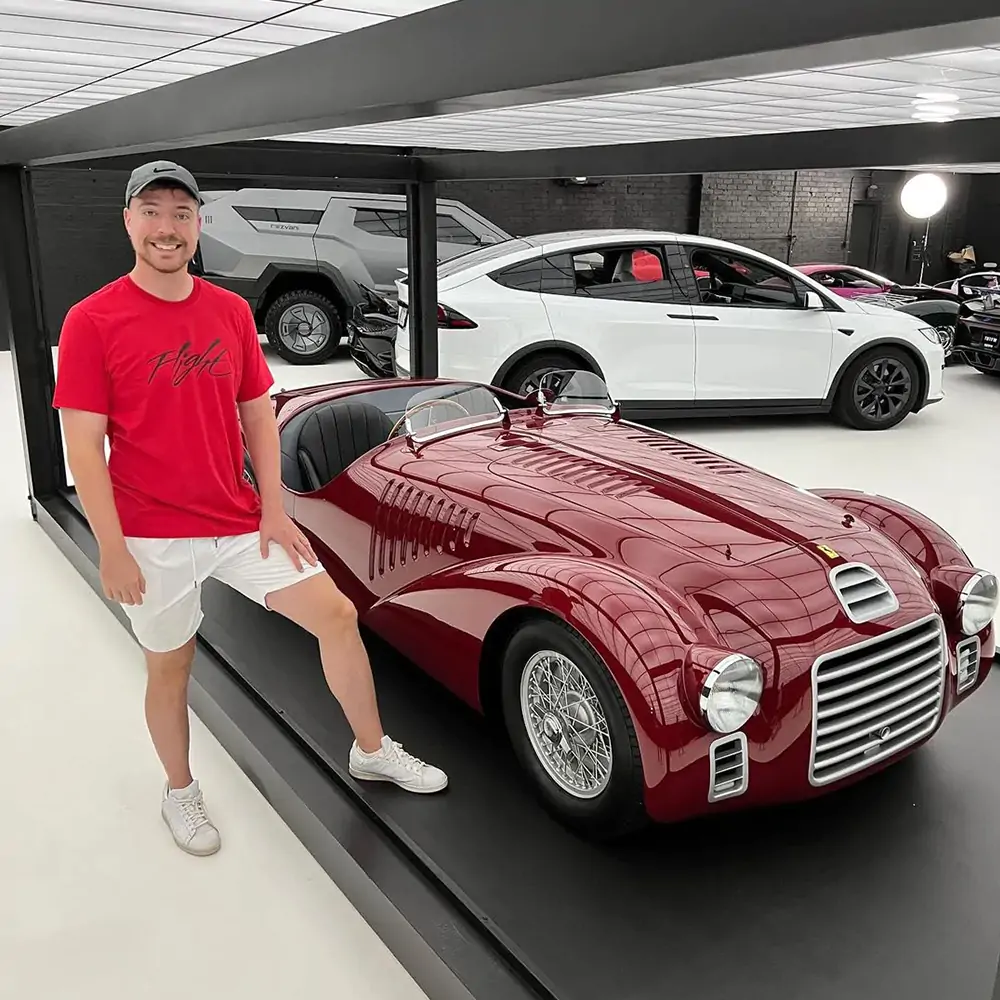 MrBeast, Ferrari 125 S