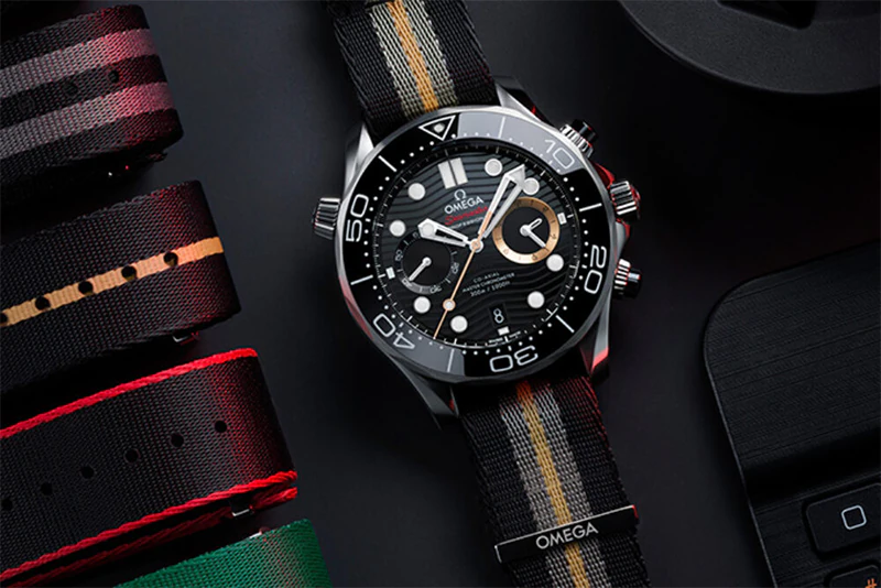 Omega Seamaster Diver 300M Chronograph 007 First Light