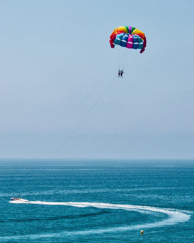 Parasailing in Montenegro