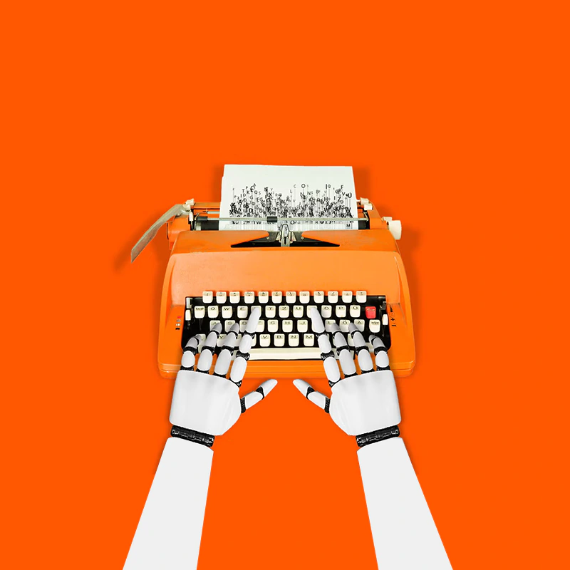 Robot typing