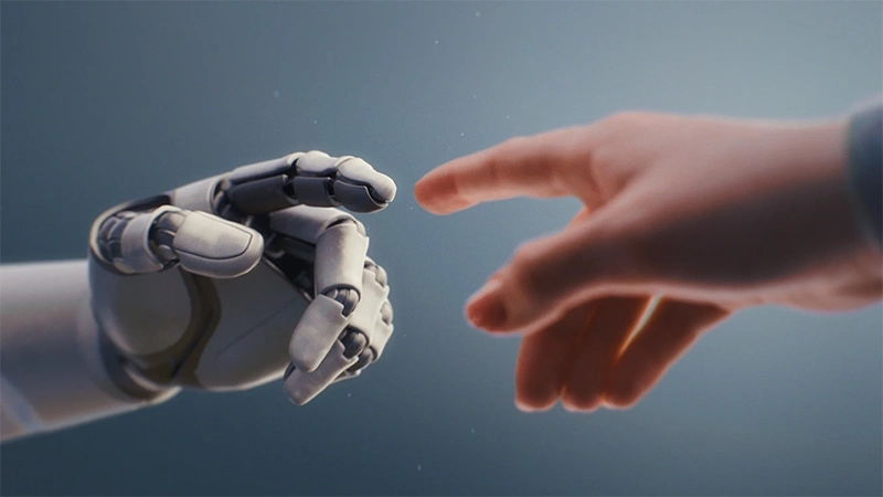 Robot, human