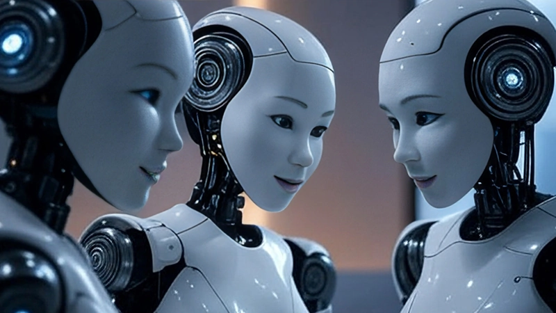 Robots gossiping
