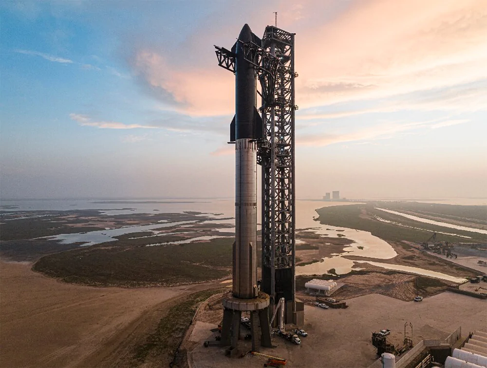 A SpaceX's Starship