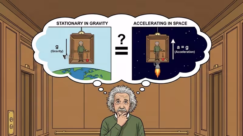 Einstein’s thought experiment of the equivalence principle