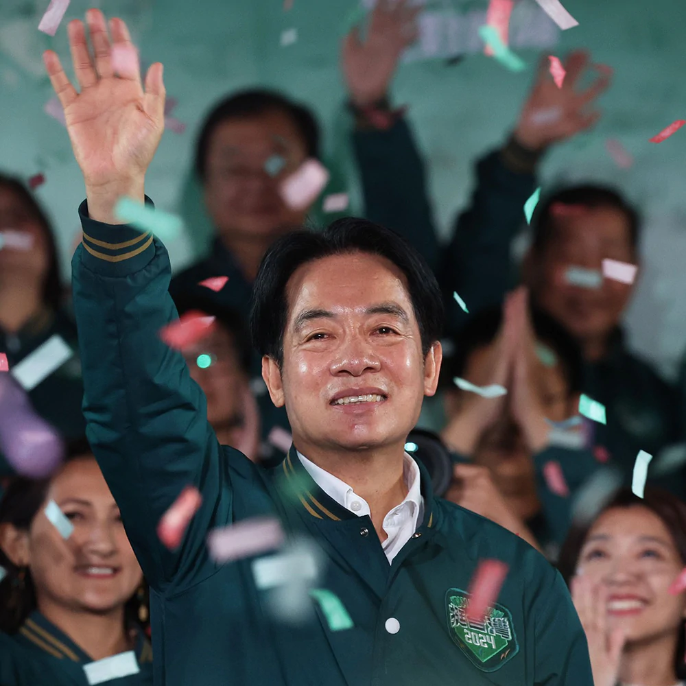 Democratic Progressive Party (DPP) leader and Taiwan's Vice President Lai Ching-te.