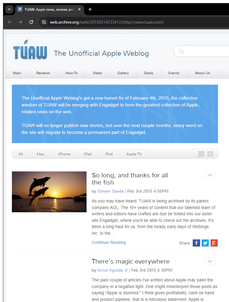 TUAW