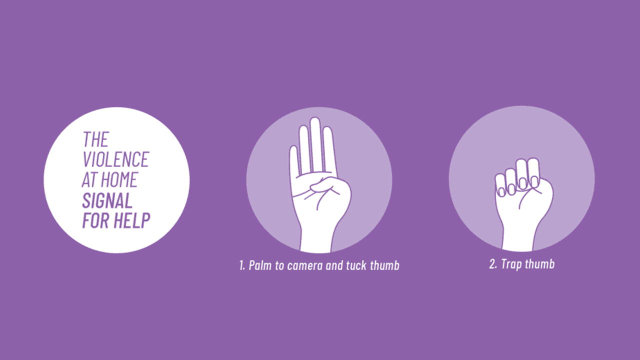 The Violence at Home Signal for Help