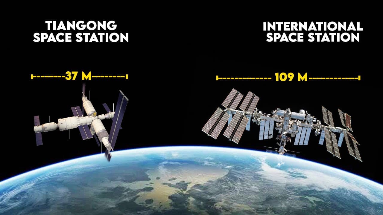 Tiangong vs. ISS