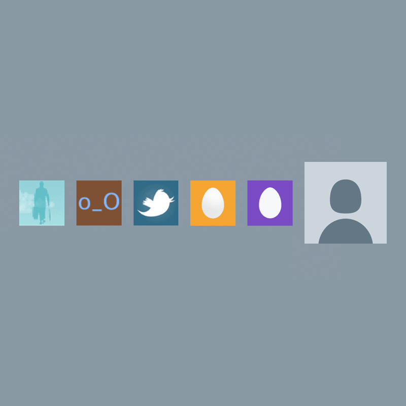 Twitter avatar changes