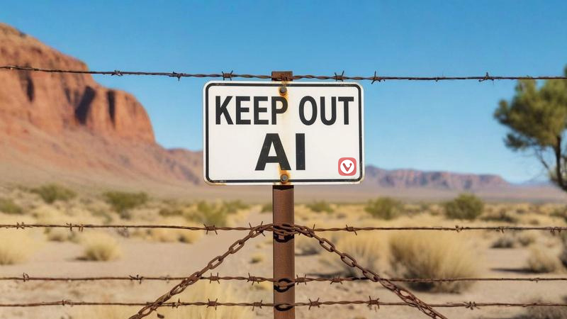 Vivaldi, keep out AI