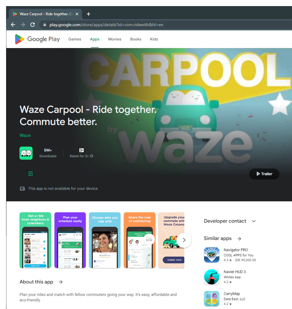 Waze Carpool