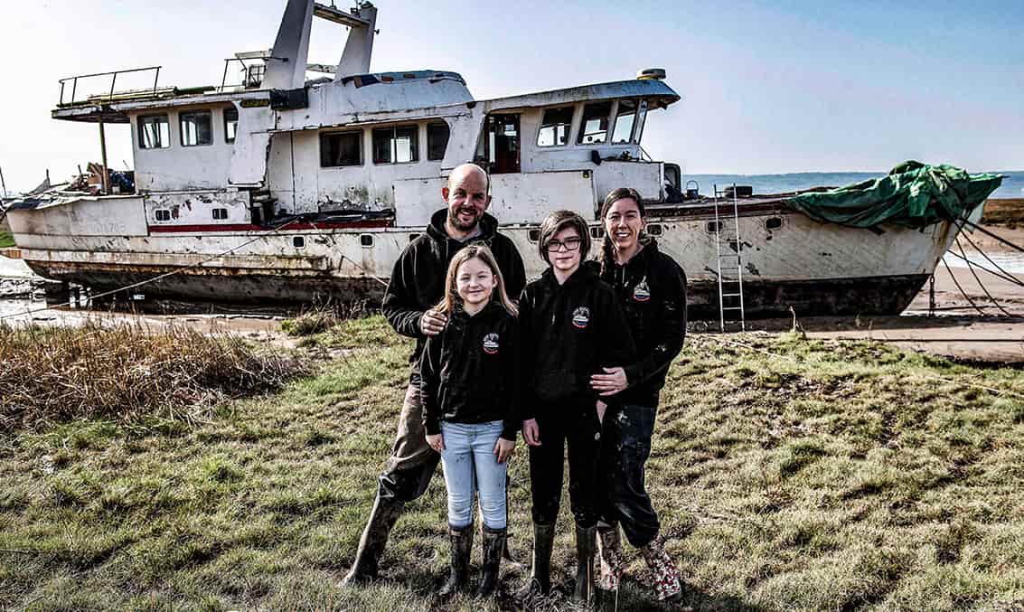 A family bought a World War II battleship on eBay.